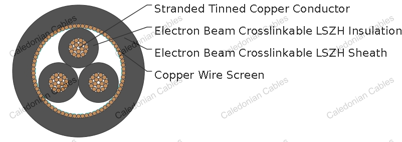 3GKW-MW/S EMC 0.6/1KV Medium Wall Screened Multicore